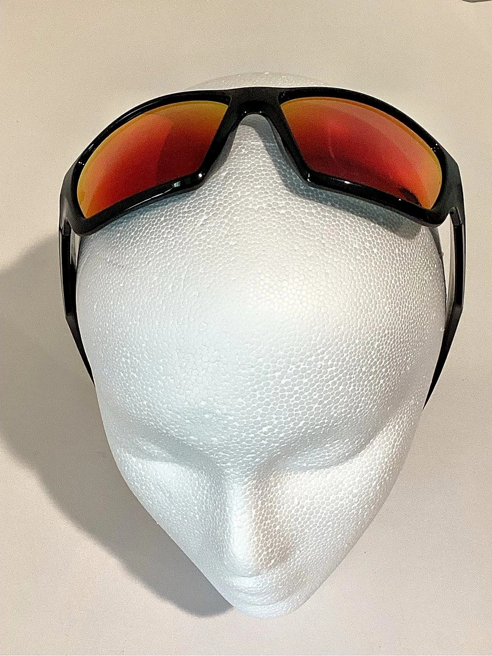 Pugs Design Black & Red Polarized Sunglasses Like New